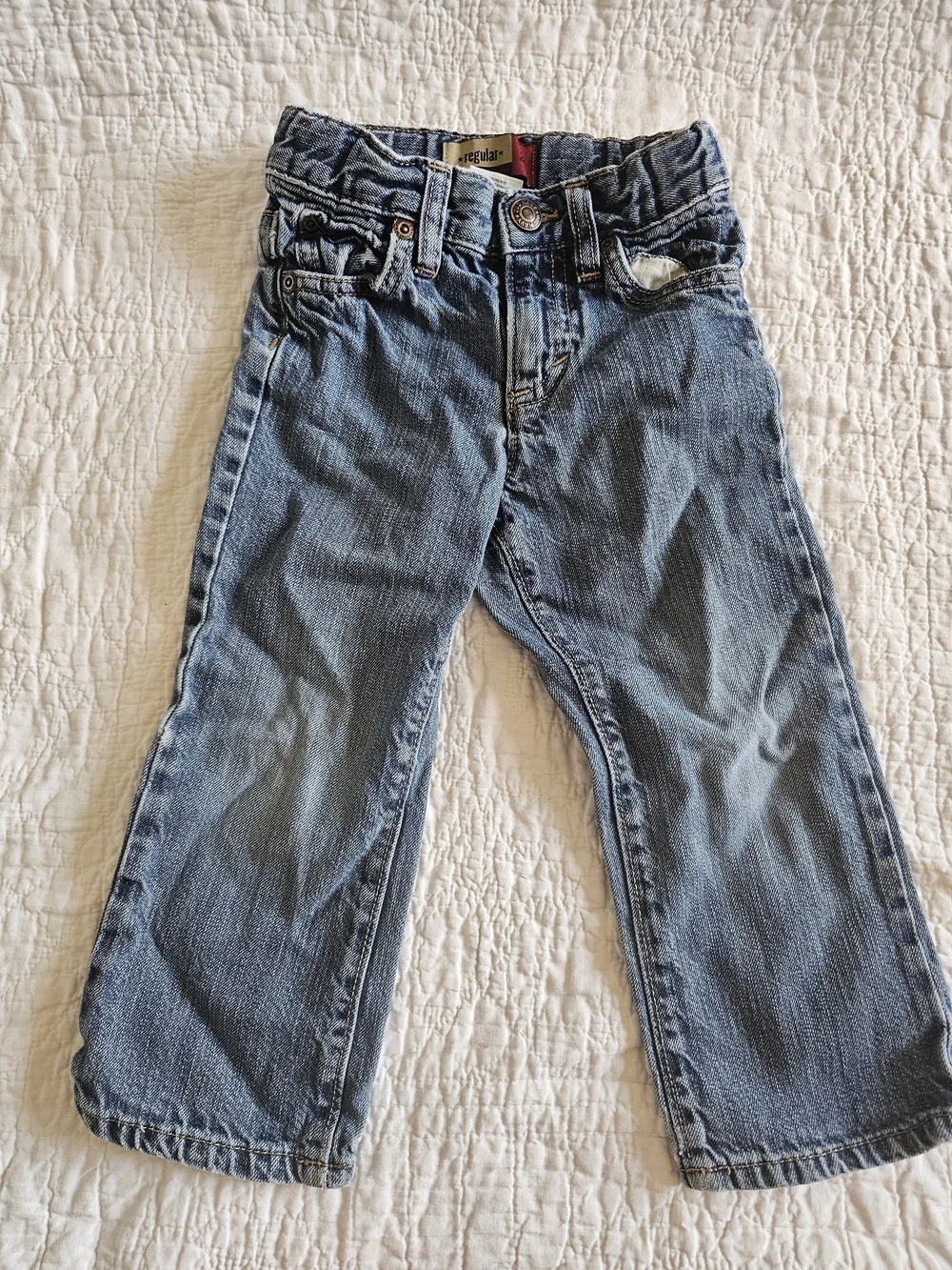 Old Navy Light Blue Distressed Kids Jeans Pair Old Navy/Epic Threads Boy 2T